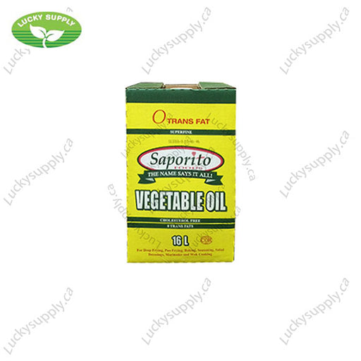 Saporito Vegetable Oil (16L)